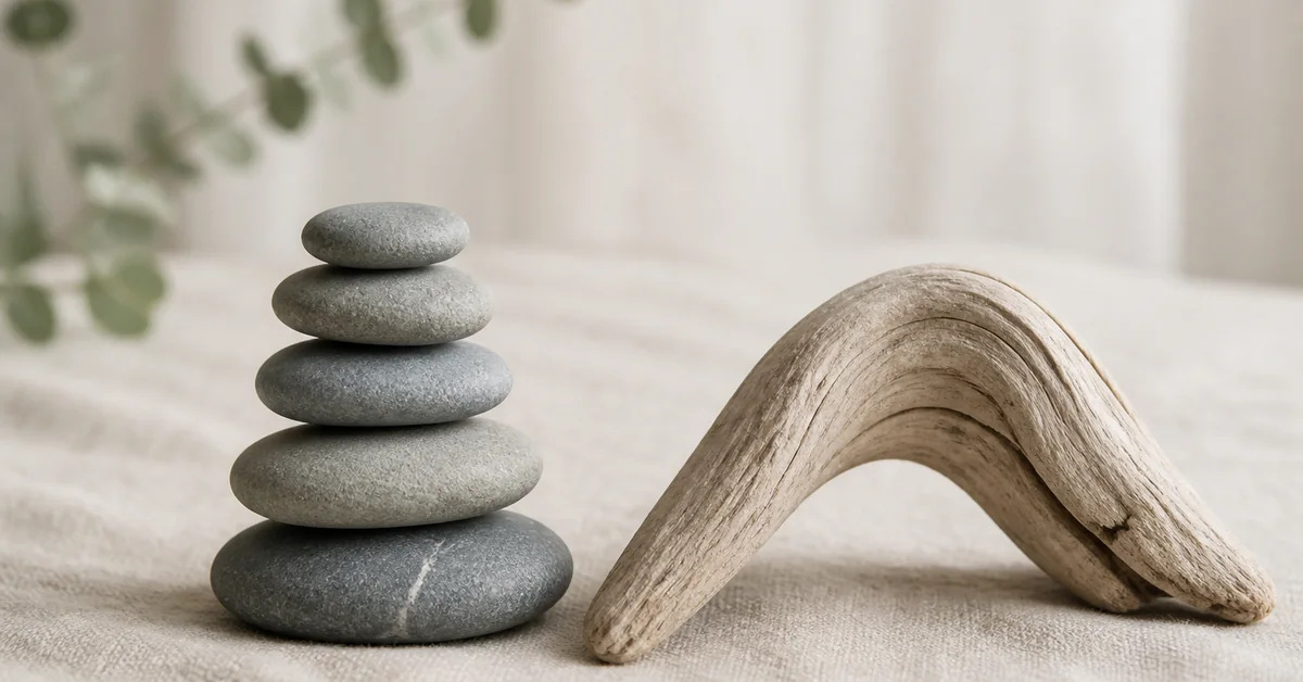 Zwei Hände behandeln den Rücken einer Person auf einer Therapieliege in einer hellen Praxis